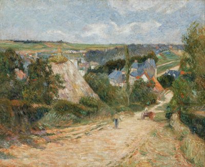 Entrada al pueblo de Osny de Paul Gauguin